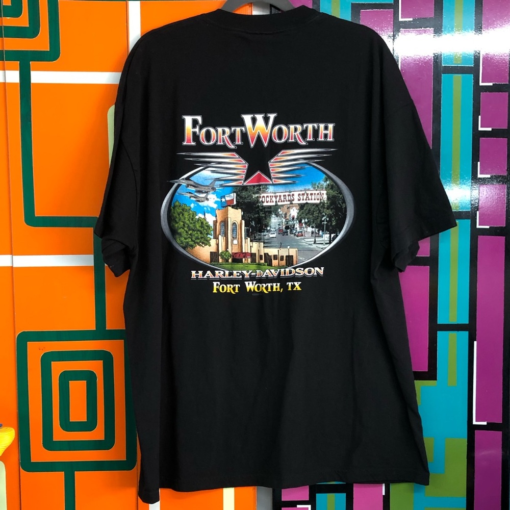 2004 Fort Worth Harley Davidson Tee